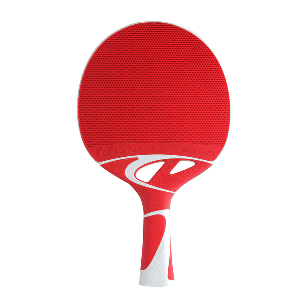 CORNILLEAU TACTEO 50 PING PONG RACKET - RED