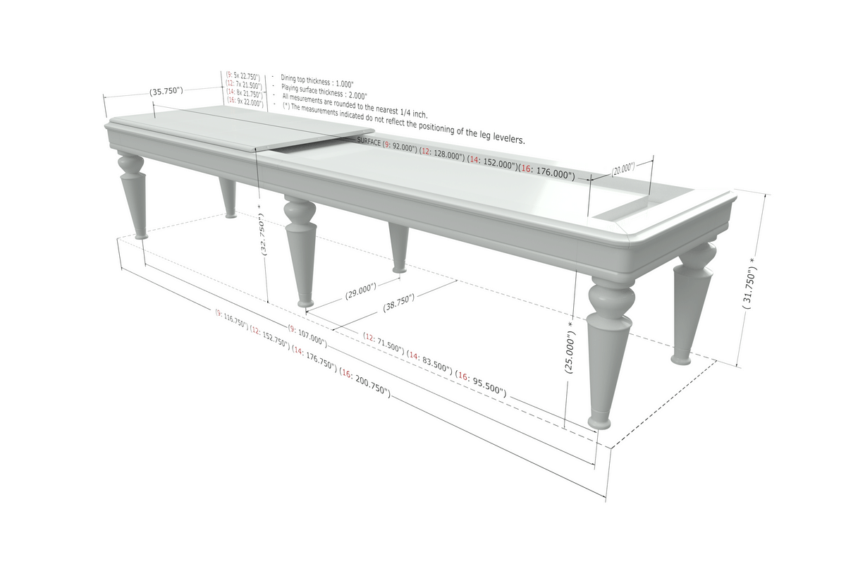 VÉNUS SHUFFLEBOARD TABLE