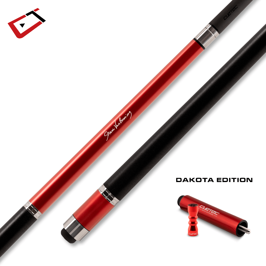 CUETEC CYNERGY SVB GEN ONE CUE - DAKOTA EDITION - RUBY RED 19OZ