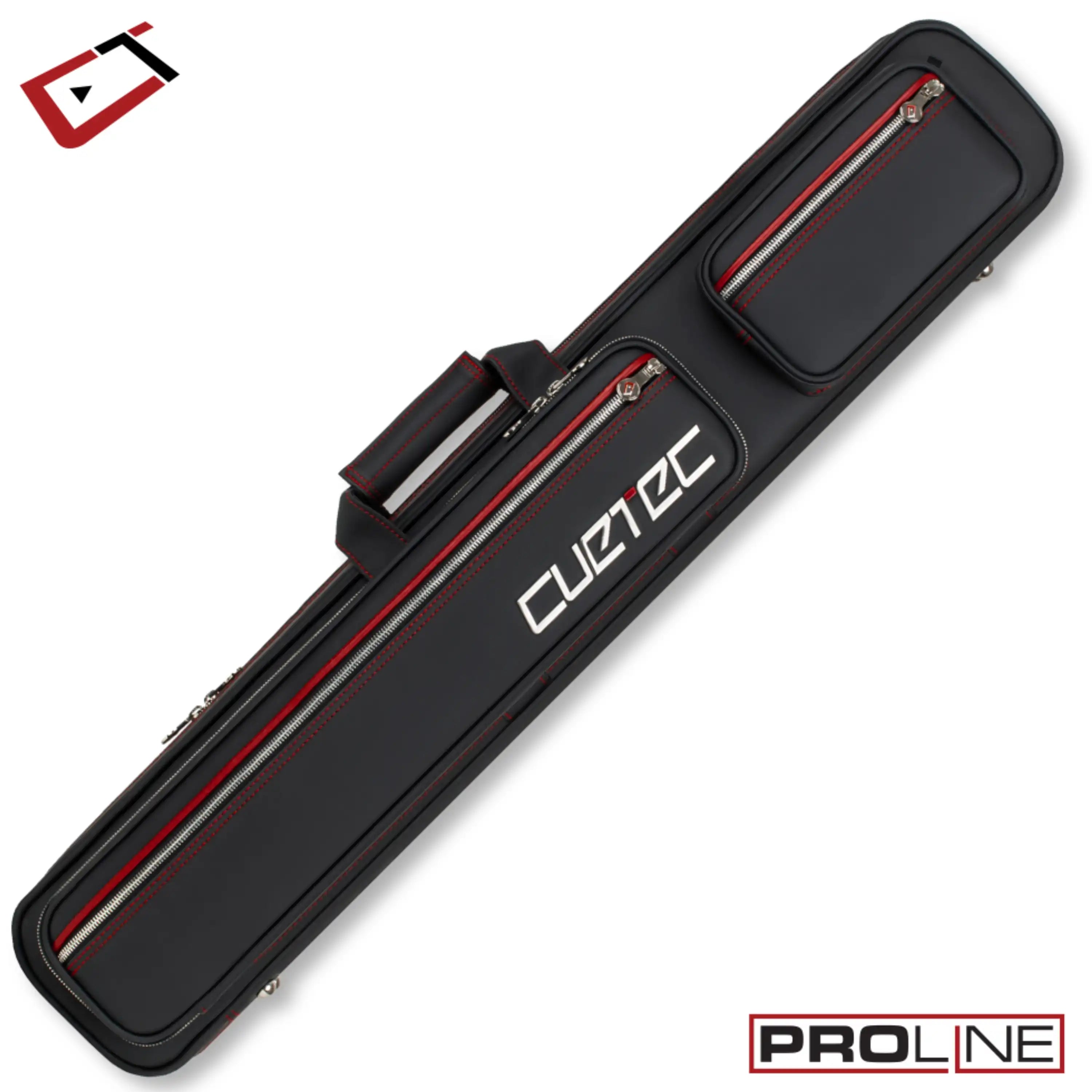 ÉTUI SOUPLE CUETEC POUR BAGUETTES DE BILLARD PRO LINE 4X8 - NOIR