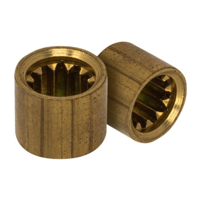 GROOVED BRASS FERRULE 10MM