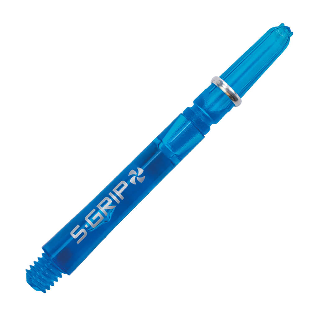 HARROWS SUPERGRIP SPIN MEDIUM DART SHAFT - AQUA