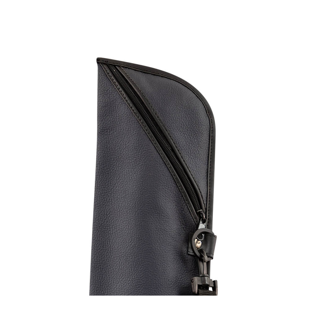 LEATHER SOFT CASE - NAVY 2PC