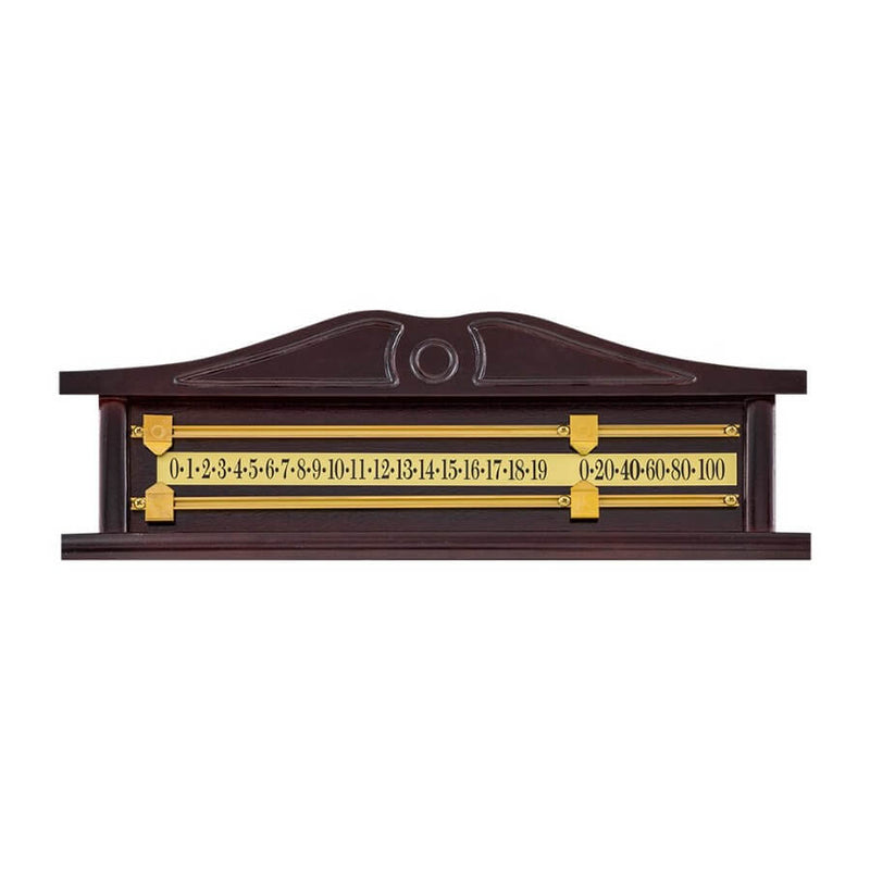 MASTER SPEED SMALL SCOREBOARD BRASS RODS - MAHOGANY