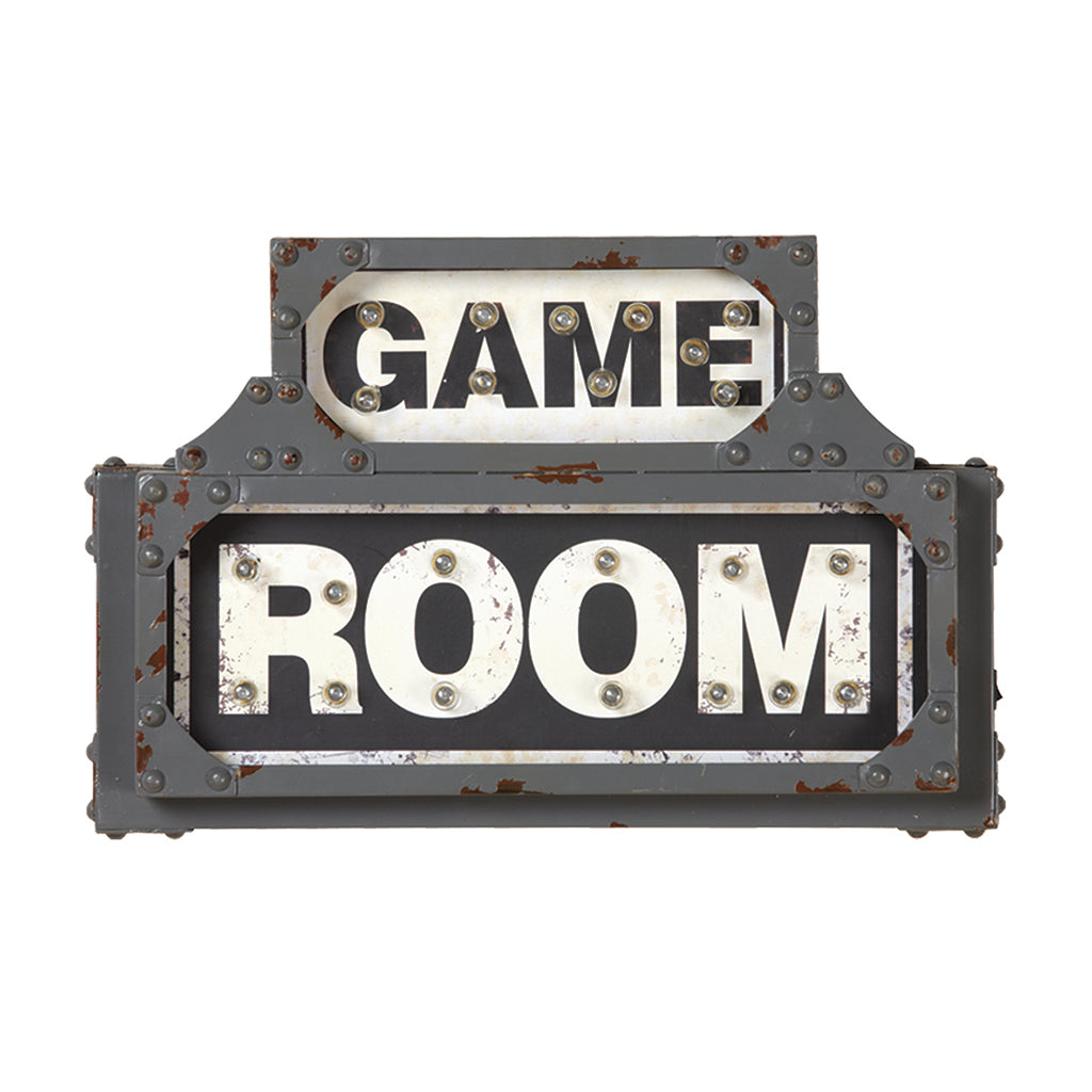 METAL SIGN-GAME ROOM
