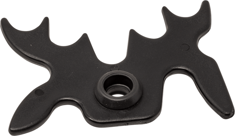 PLASTIC BLACK MOOSEHEAD BRIDGE HEAD