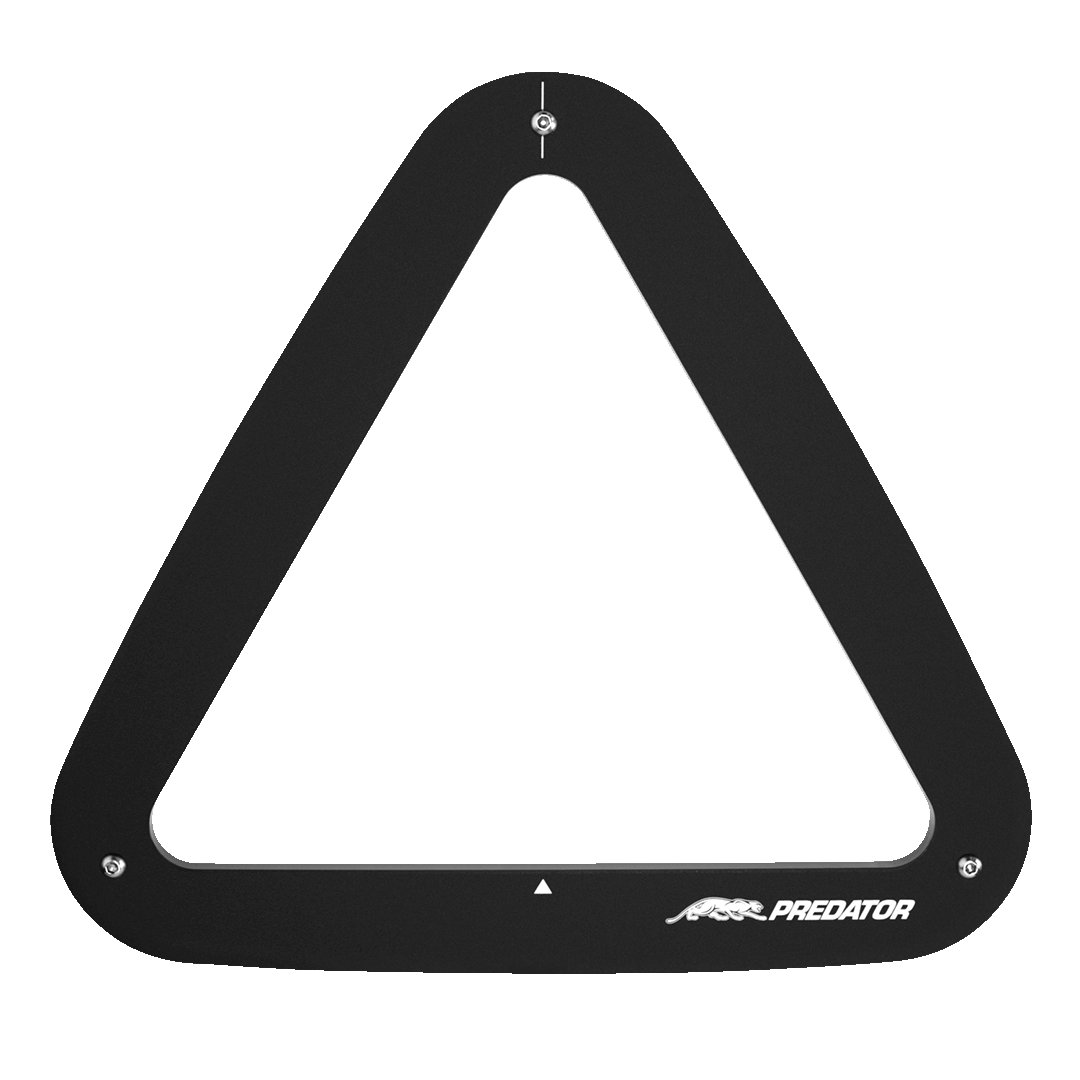 PLASTIC TRIANGLE BLACK PREDATOR 2 1/4"