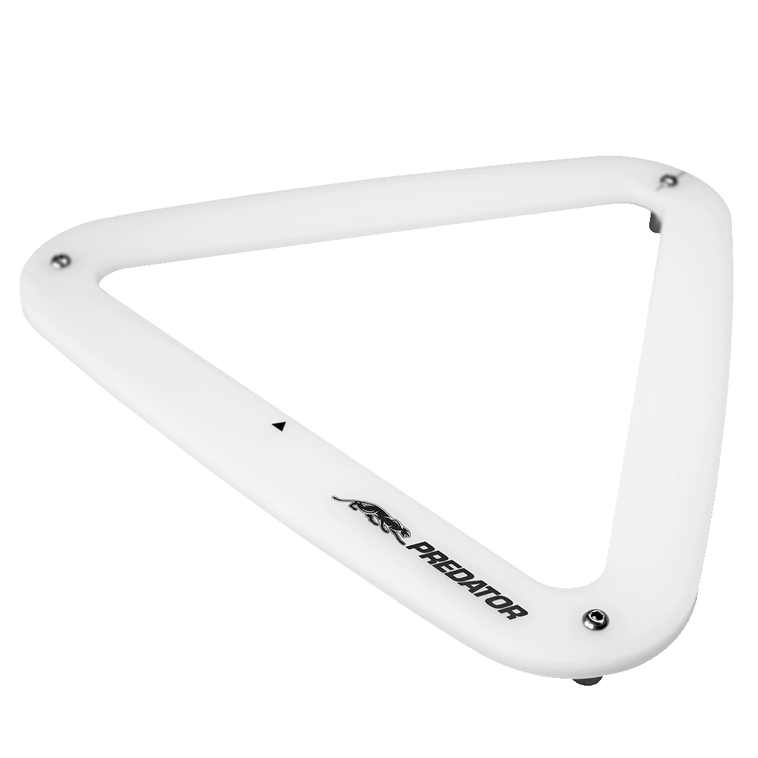 PLASTIC TRIANGLE WHITE PREDATOR 2 14