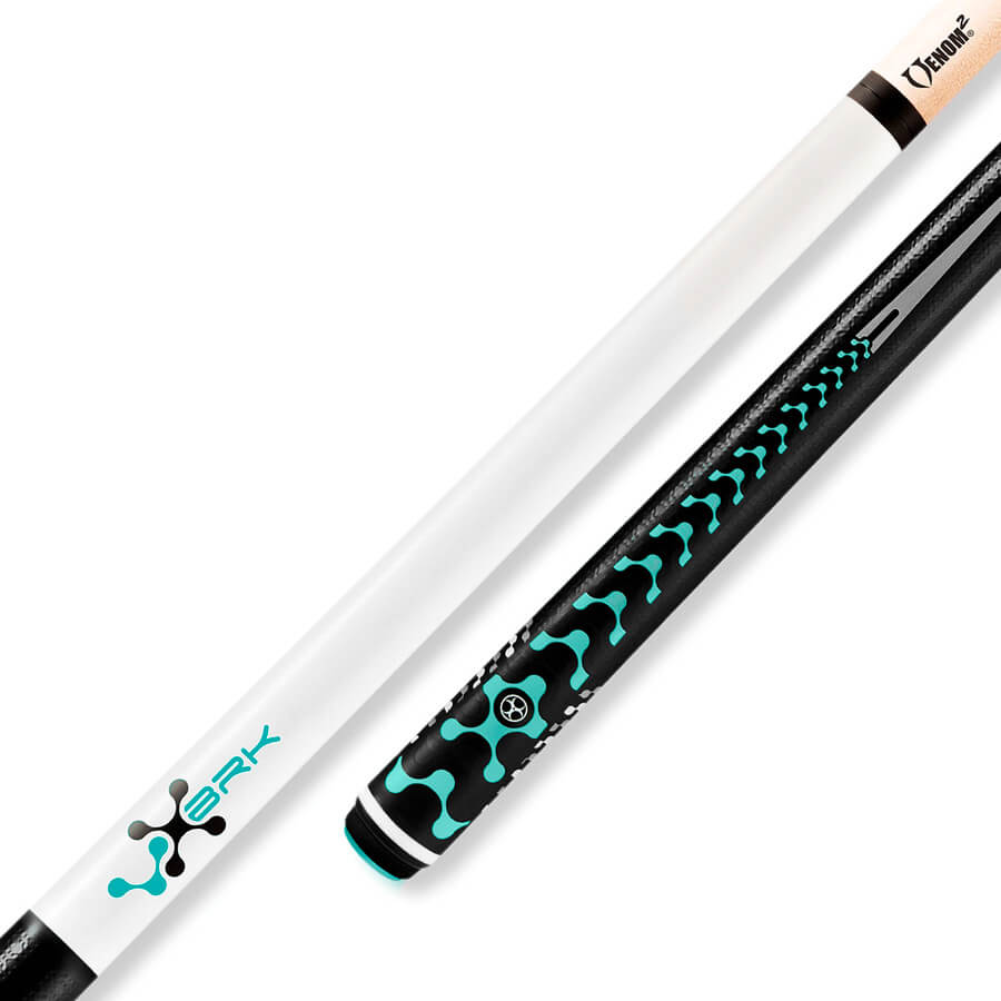 POISON VX5 BRK BREAK CUE - WHITE 19OZ.