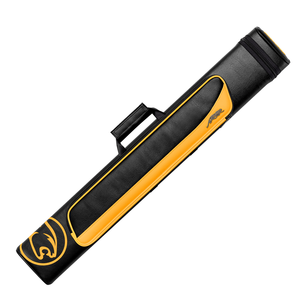 PREDATOR ROADLINE BLACK/YELLOW HARD POOL CUE CASE - 2B/4S