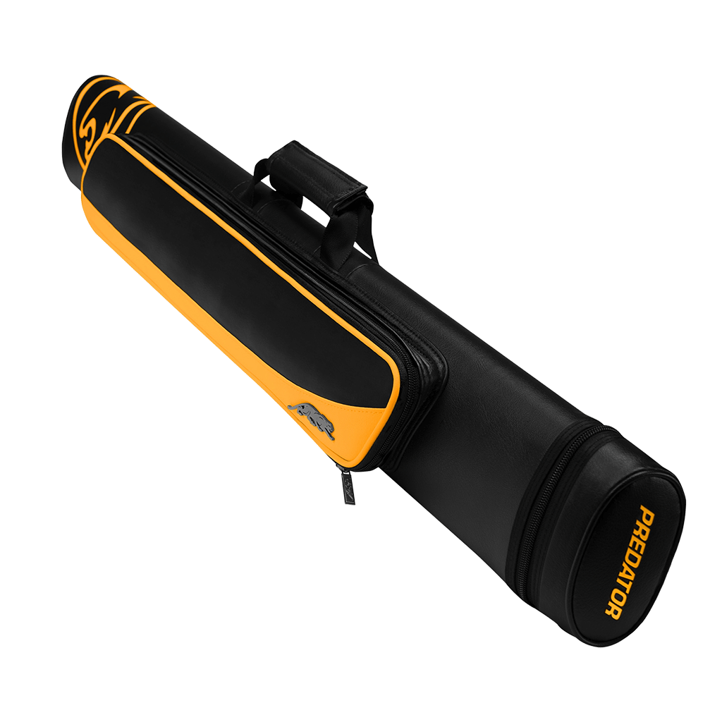 PREDATOR ROADLINE BLACK/YELLOW HARD POOL CUE CASE - 2B/4S