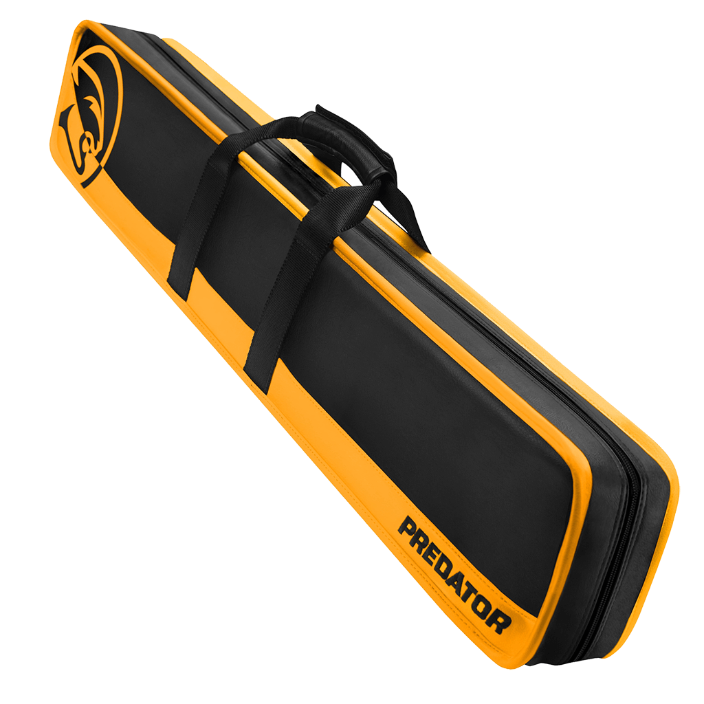 PREDATOR ROADLINE BLACK/YELLOW SOFT POOL CUE CASE - 4B/8S