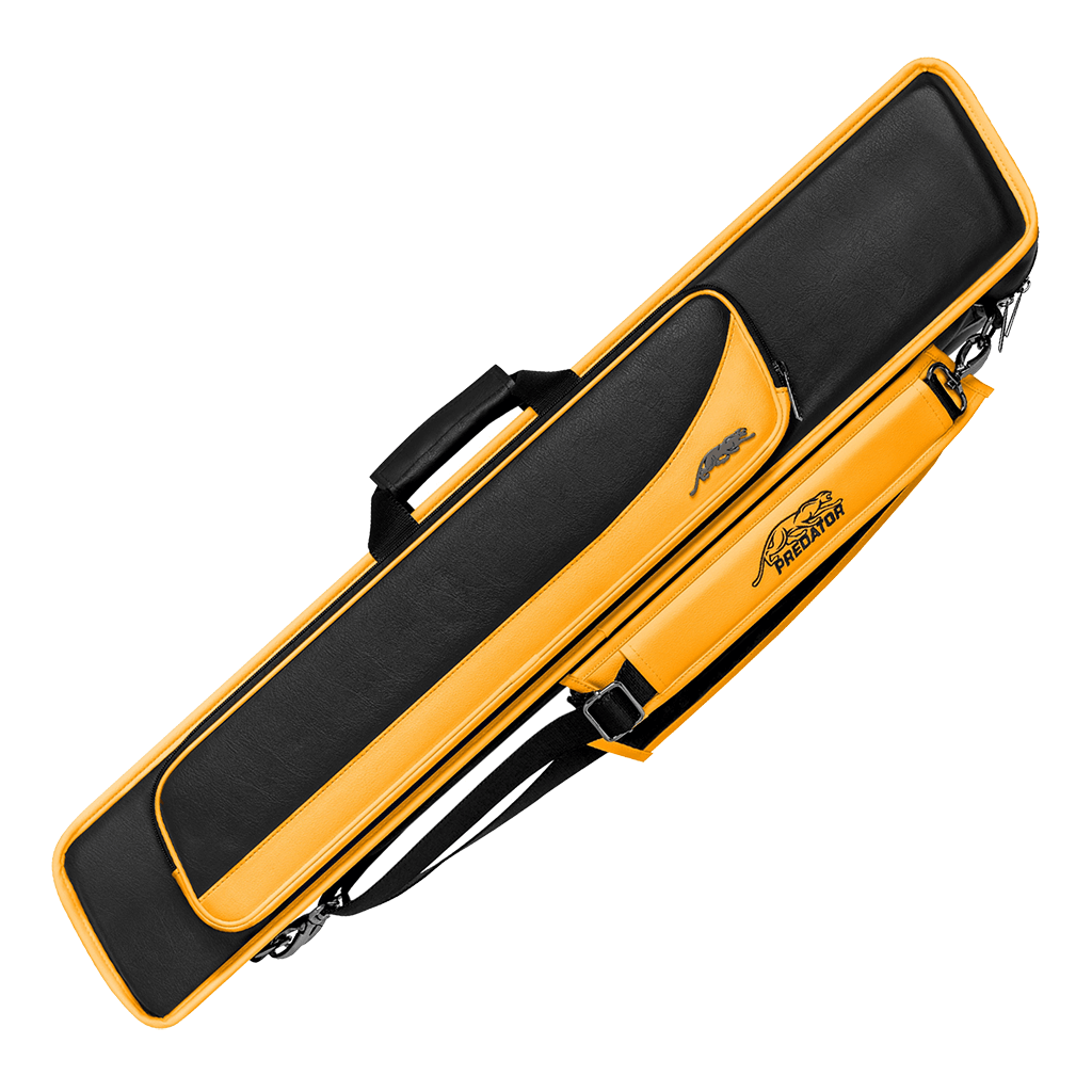 PREDATOR ROADLINE BLACK/YELLOW SOFT POOL CUE CASE - 4B/8S