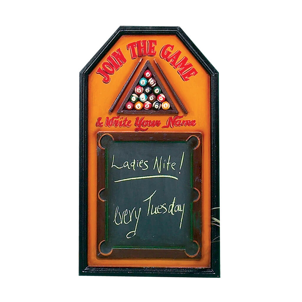 PUB SIGN-JOIN THE GAME
