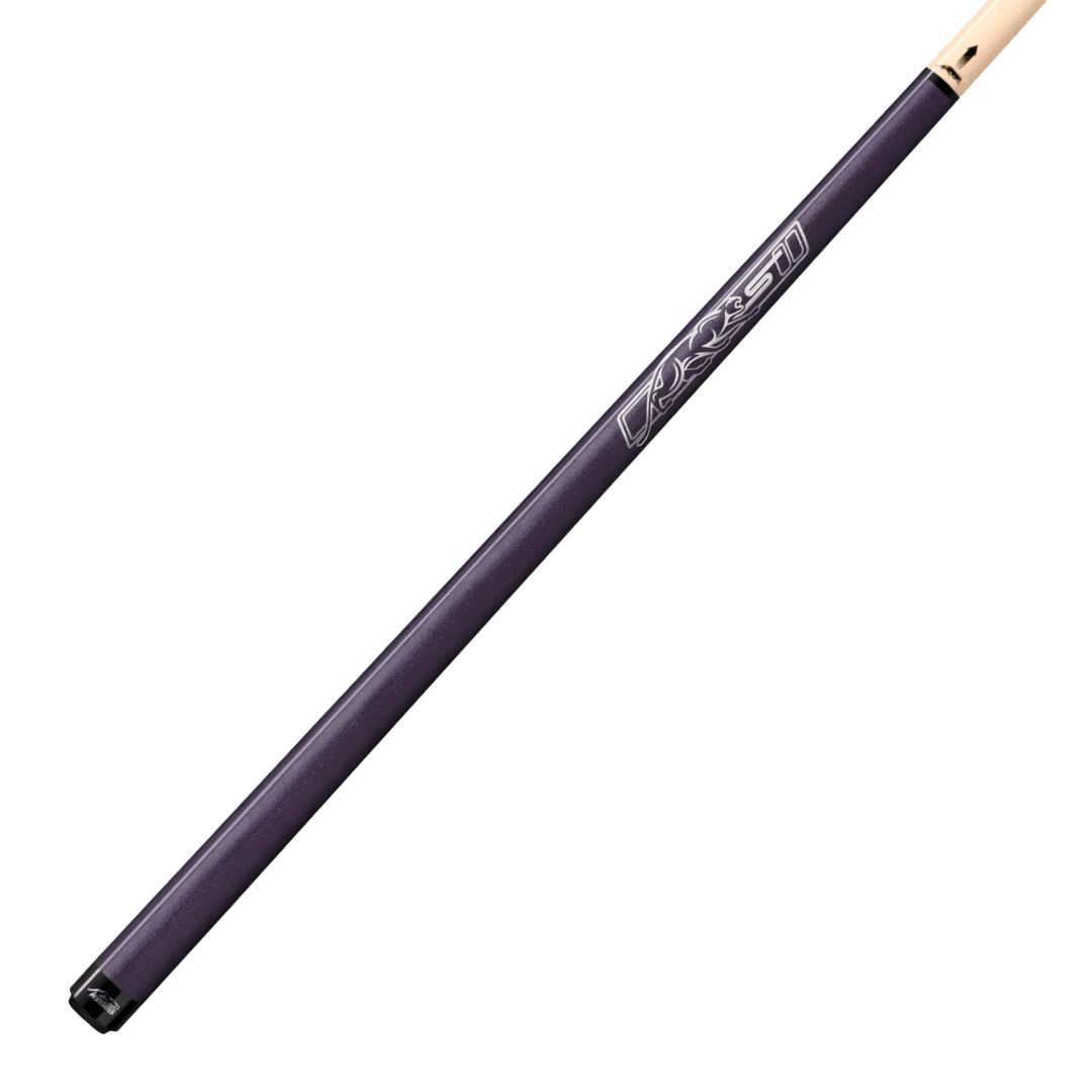 PREDATOR 52" PURPLE SHORTY SPORT POOL CUE - NO WRAP