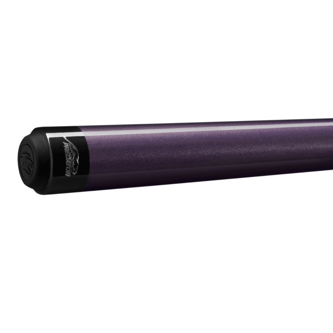 PREDATOR 52" PURPLE SHORTY SPORT POOL CUE - NO WRAP