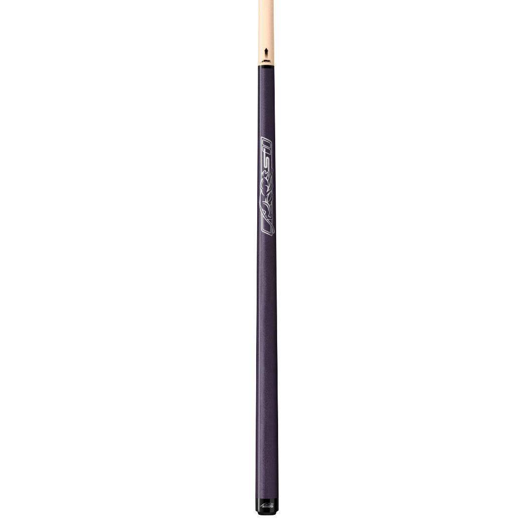 PREDATOR 52&quot; PURPLE SHORTY SPORT POOL CUE - NO WRAP