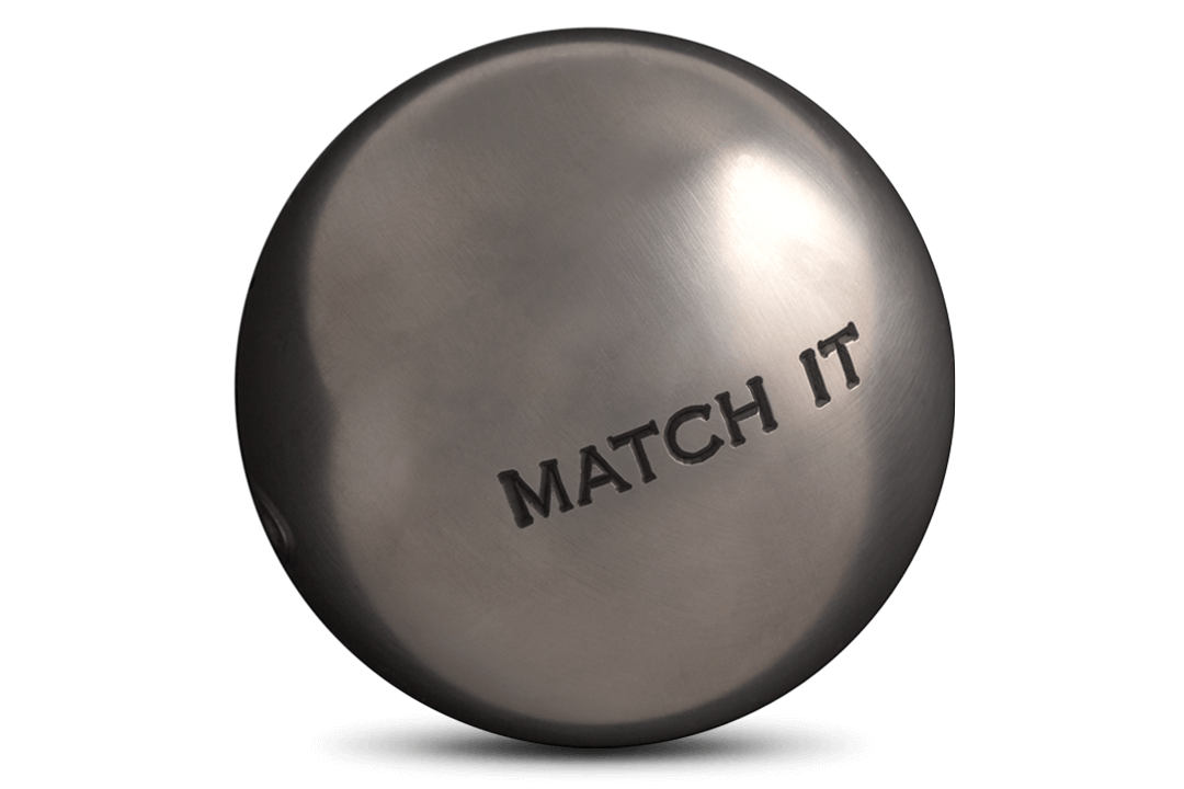 SET OF 3 BALLS BOCCE OBUT MATCH IT