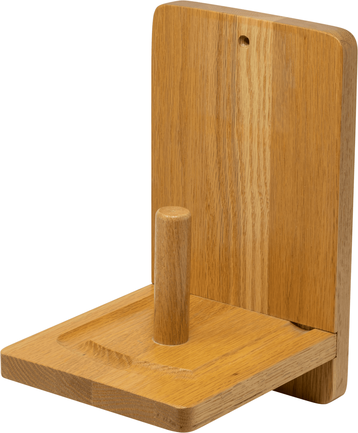 SOLID OAK BRACKET FOR TALC CONE