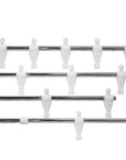 TELESCOPIC RODS - COMPLETE SET BLACK AND WHITE