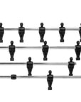 TELESCOPIC RODS - COMPLETE SET BLACK AND WHITE