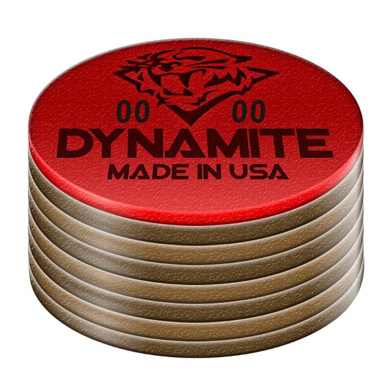 TIGER DYNAMITE LAMINATED CUE TIP - HARD