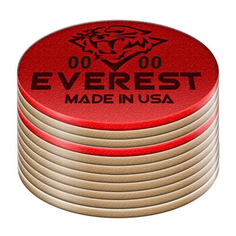 TIGER EVEREST LAMINATED CUE TIP - MEDIUM