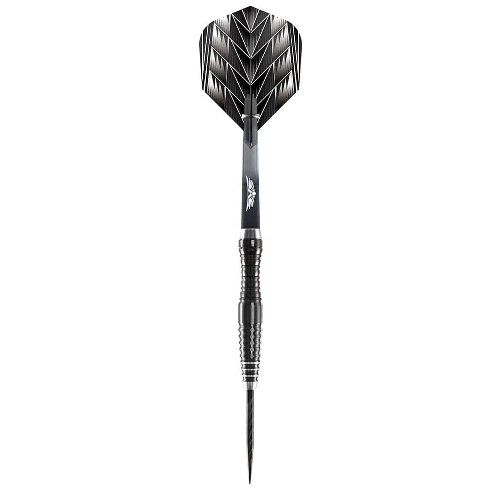 TRIBAL WEAPON 4 SERIES-STEEL TIP DART SET- 90% TUNGSTEN BARRELS