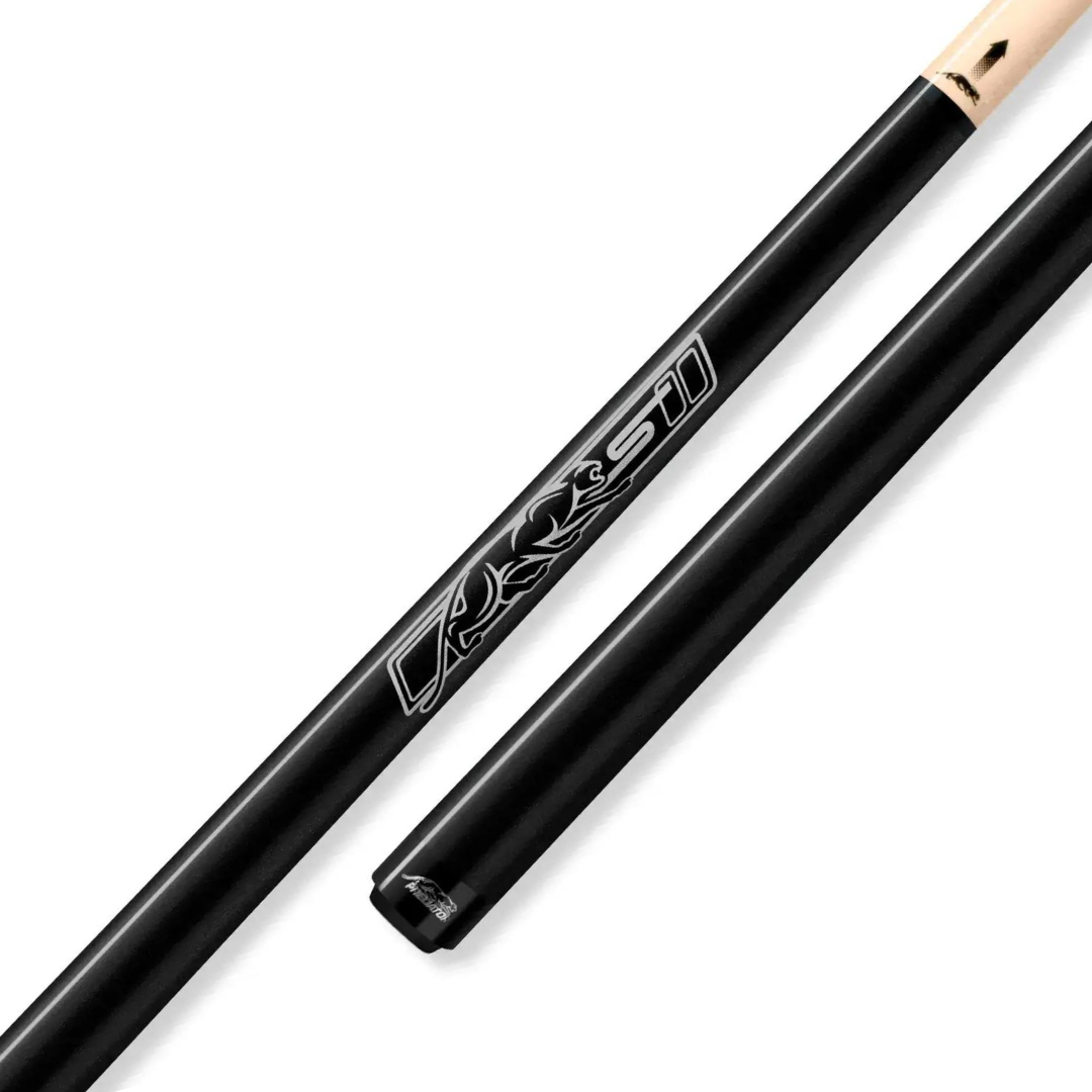 PREDATOR 52" BLACK SHORTY SPORT POOL CUE - NO WRAP