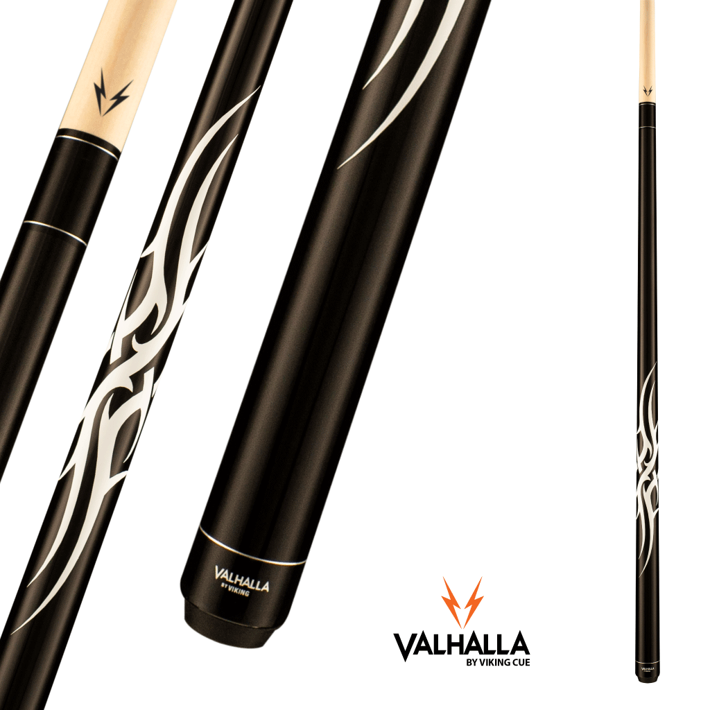 VIKING VALHALLA VA204 BLACKWHITE PATTERN CUE 13MM 19OZ