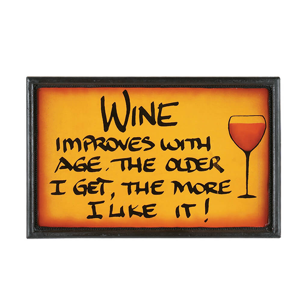 WINE IMPROVES