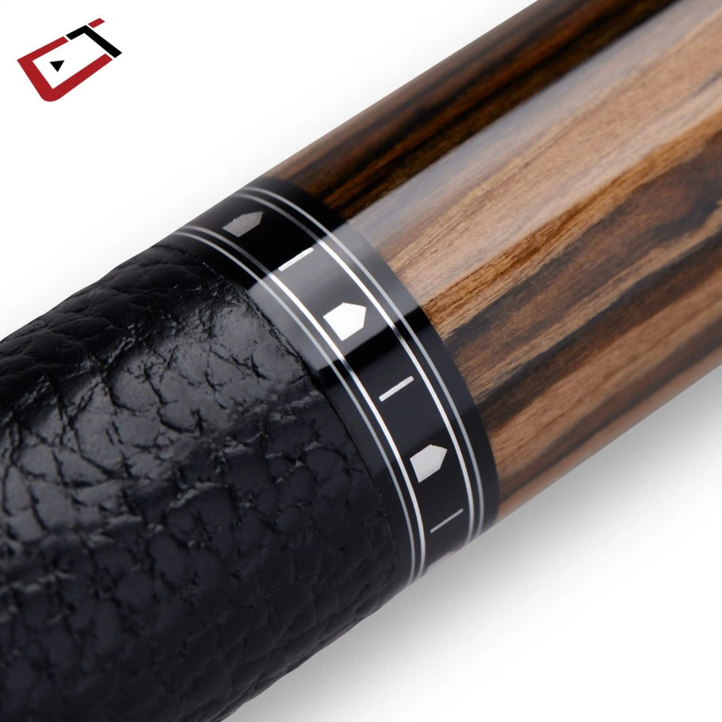 CUETEC CYNERGY TRUEWOOD EBONY II LEATHER WRAP 12.5MM